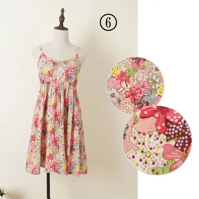 Women Summer Floral Dress Korean Style Stylish