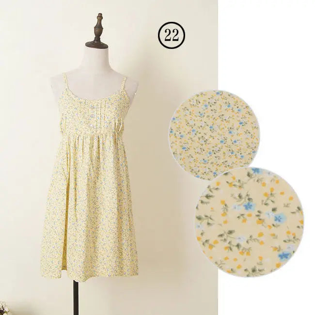 Women Summer Floral Dress Korean Style Stylish