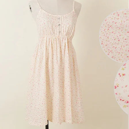 Women Summer Floral Dress Korean Style Stylish
