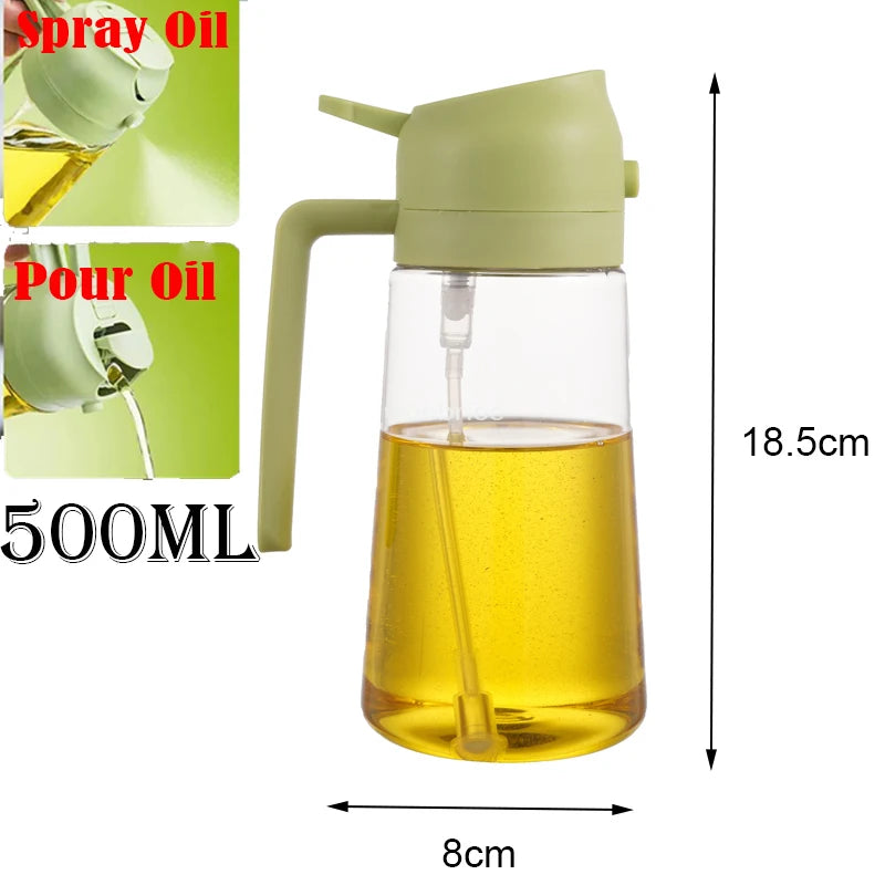2 in 1 Oil Spray or Pour Duel-Function