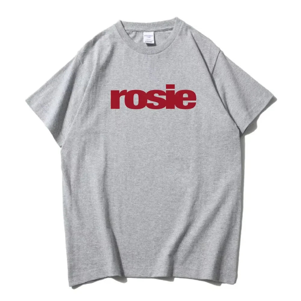 Rosé New Album Number One Girl Same T Shirt Men/women Clothing Harajuku Tops Y2k Unisex High Quality Tees Graphic Clothes