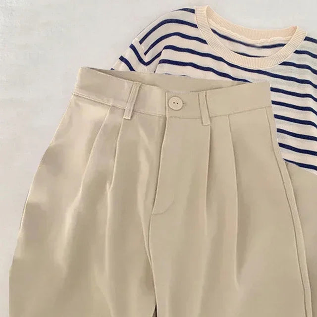 Women Pants Straight Office Ladies