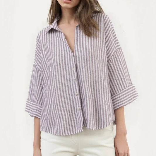 Woman Short Sleeve Oversized Shirts