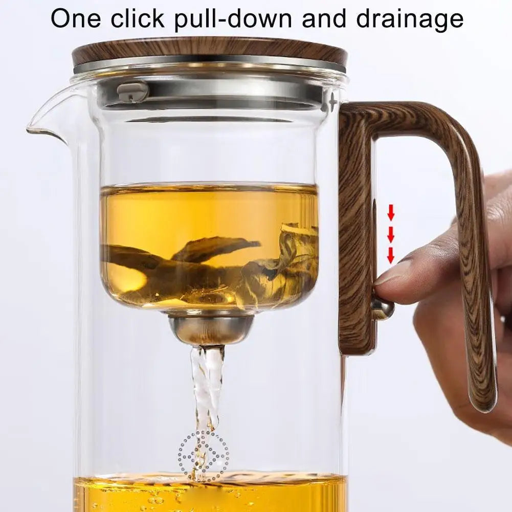 Exclusive Teapot Water Separation Filtration for Tea-lovers