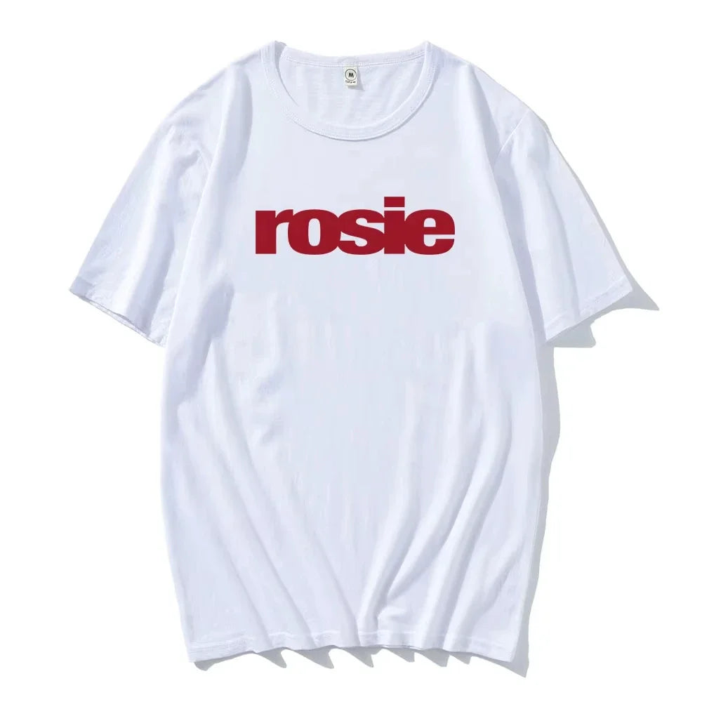 Rosé New Album Number One Girl Same T Shirt Men/women Clothing Harajuku Tops Y2k Unisex High Quality Tees Graphic Clothes