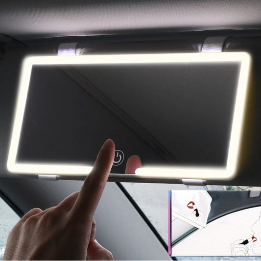Car Interior Makeup Mirror for Girls Women