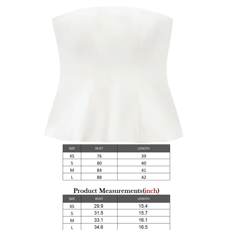 TRAF 2025 Summer Woman Fashion Double Sided Cloth Chest Wrapped Top Casual Slim Sleeveless Camis