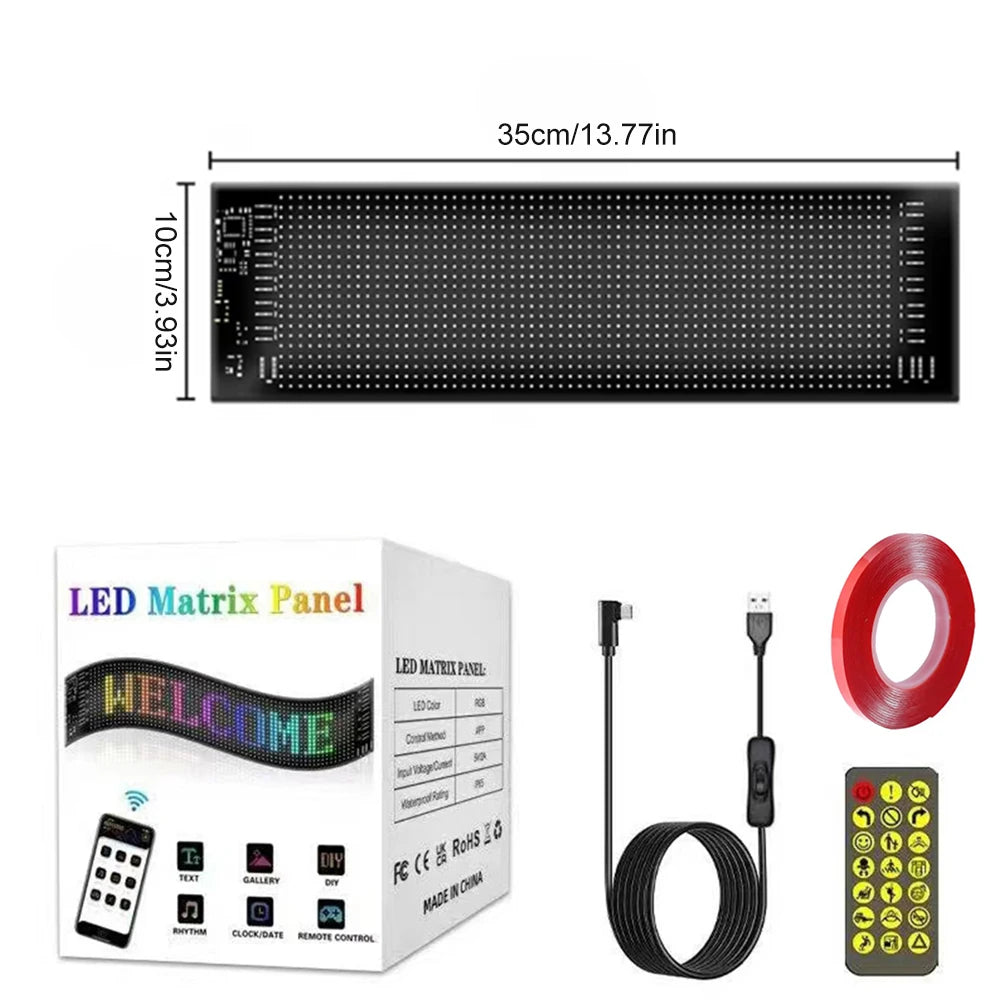 LED Eye Sign Display for Car Truck Accessories