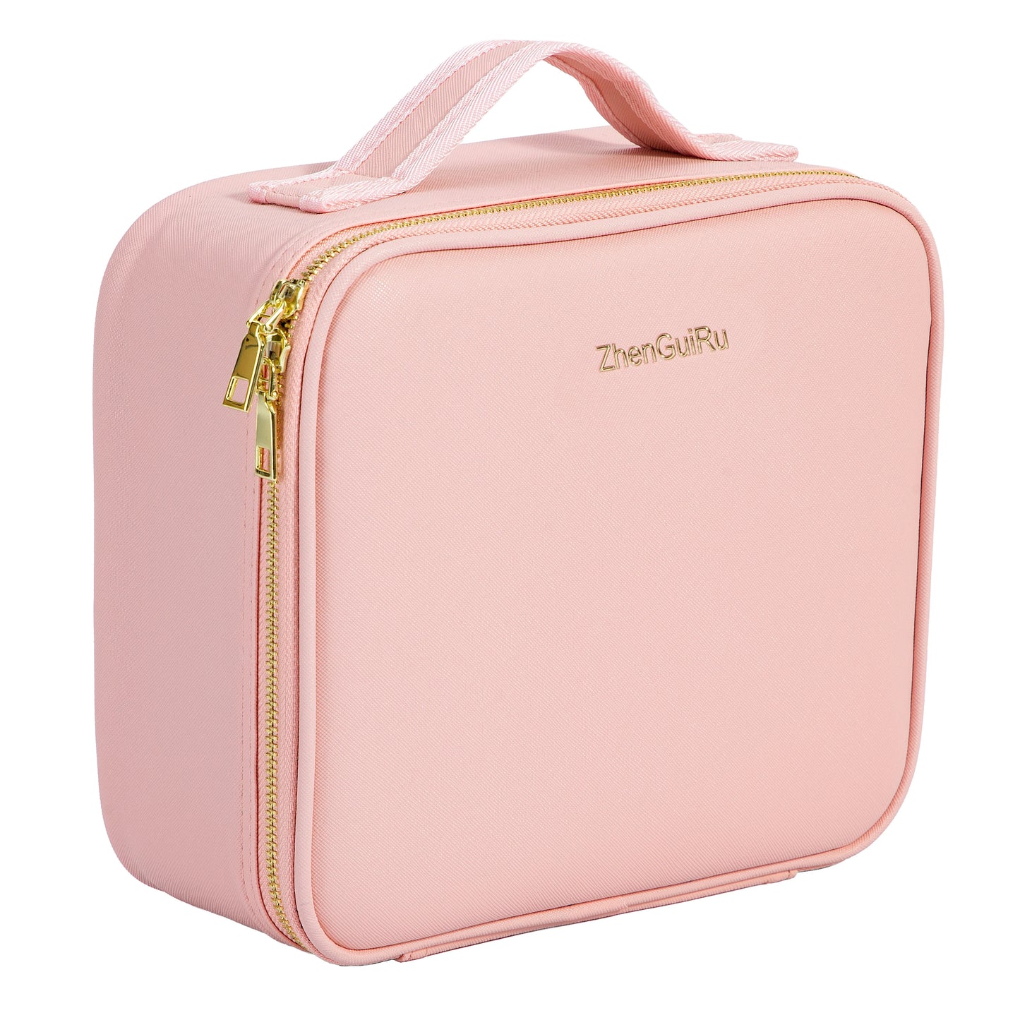 Cosmetic Bag with Mirror Travel Friendly for Ladies