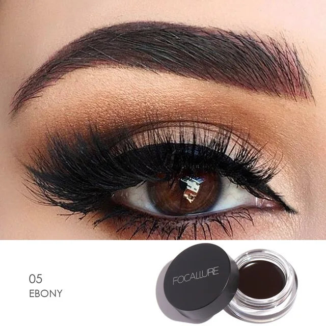 Eyebrow Cream Gel Long-lasting Waterproof With Brushes