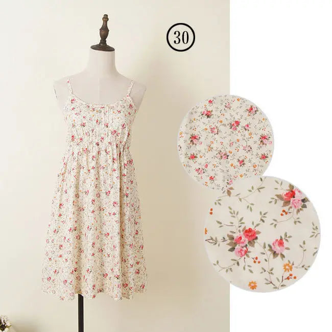 Women Summer Floral Dress Korean Style Stylish