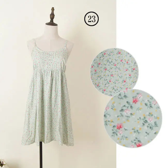 Women Summer Floral Dress Korean Style Stylish