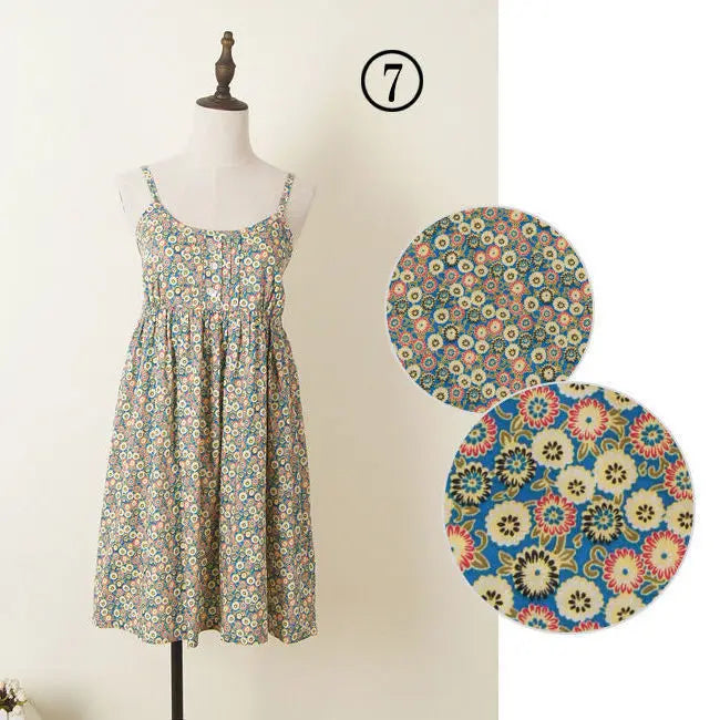 Women Summer Floral Dress Korean Style Stylish