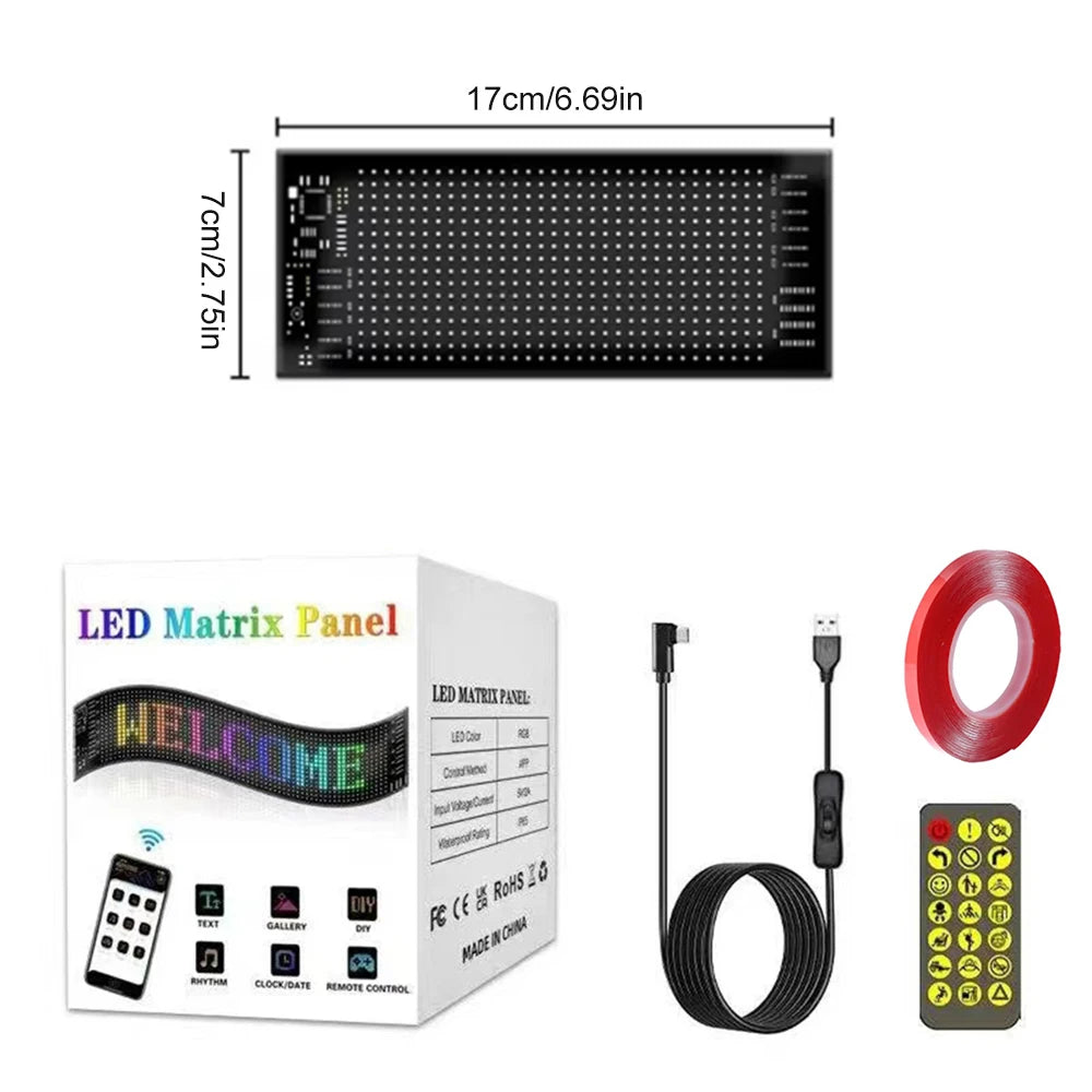 LED Eye Sign Display for Car Truck Accessories