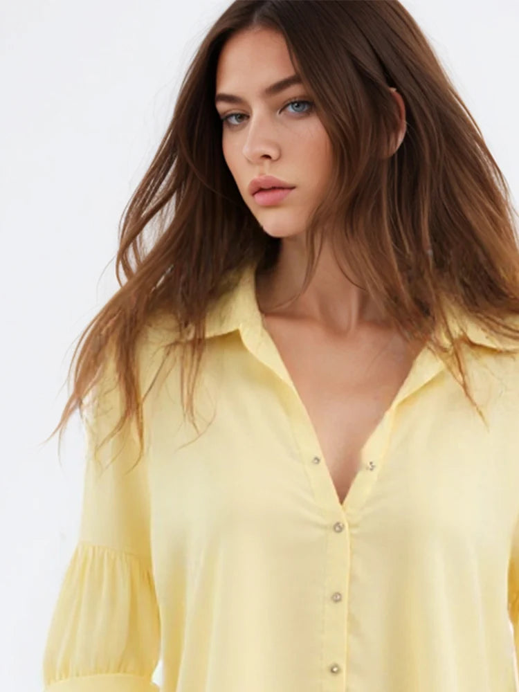 Woman Short Sleeve Oversized Shirts