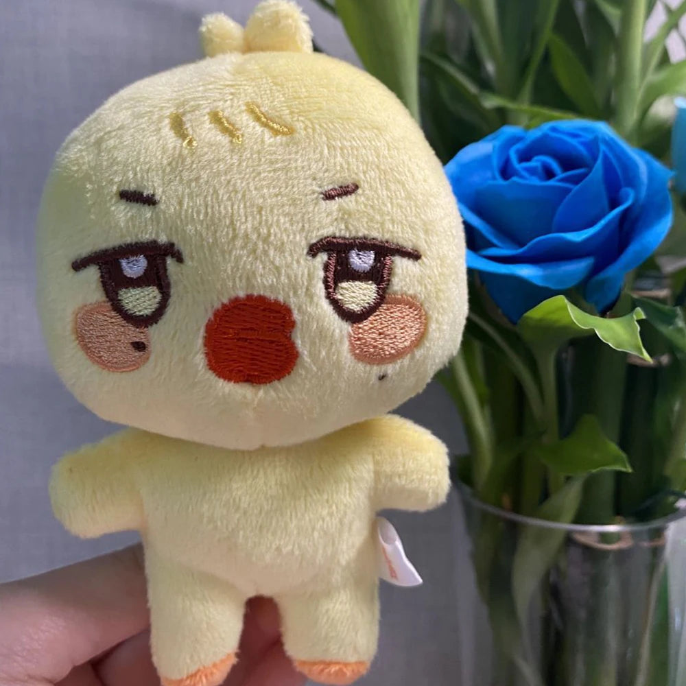 10CM Pop-up Store Doll Keychain ANITEEZ Cartoon Cute Plush Pendant Keyring Bag Accessories Kpop Yunho Yeosang Fans Gifts