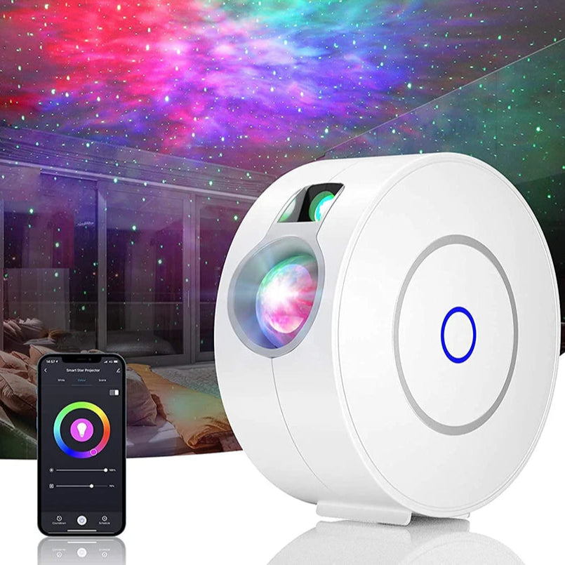 Aurora Galaxy Star Projector Night Light
