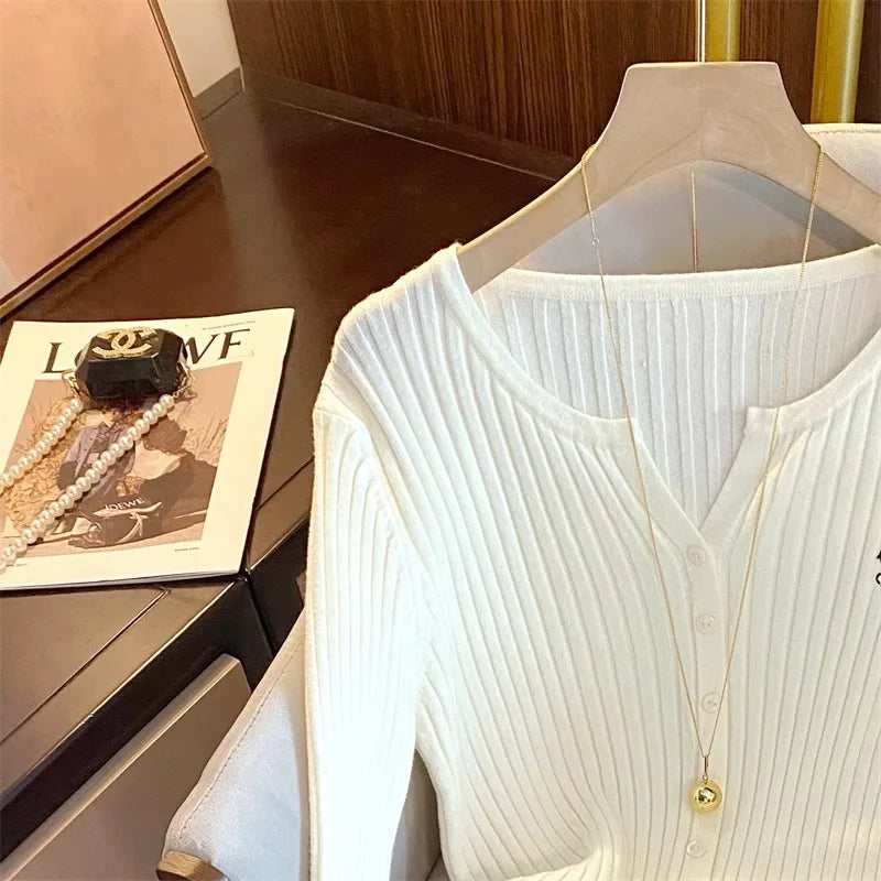 Women Tops Long Sleeve Korean Fashion