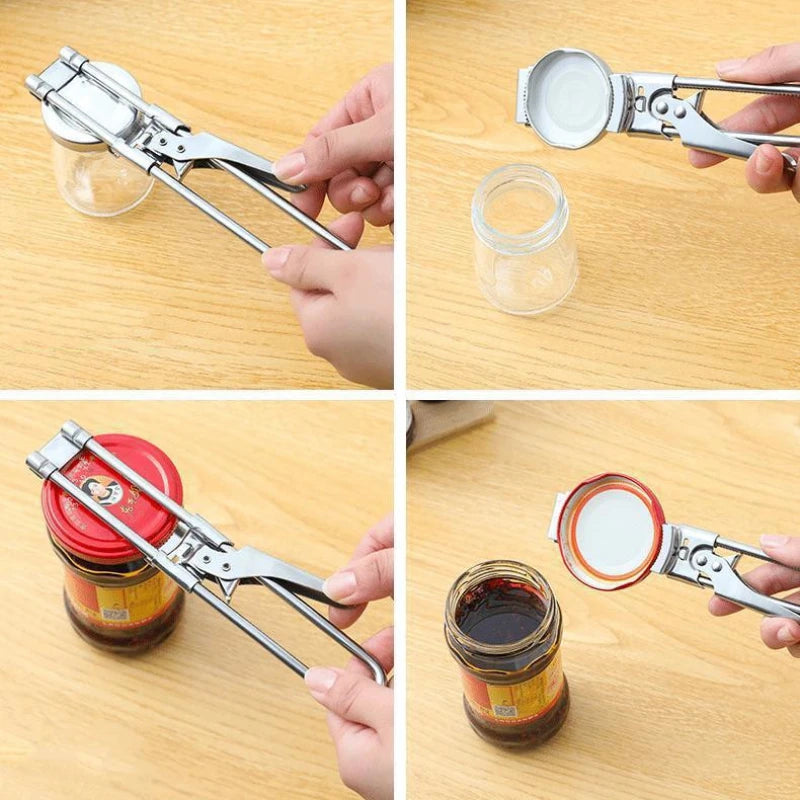 Lids Off Jar Opener Stainless Steel