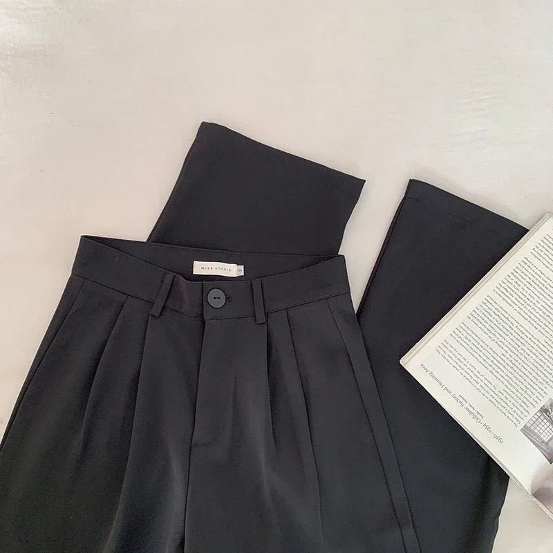 Women Pants Straight Office Ladies