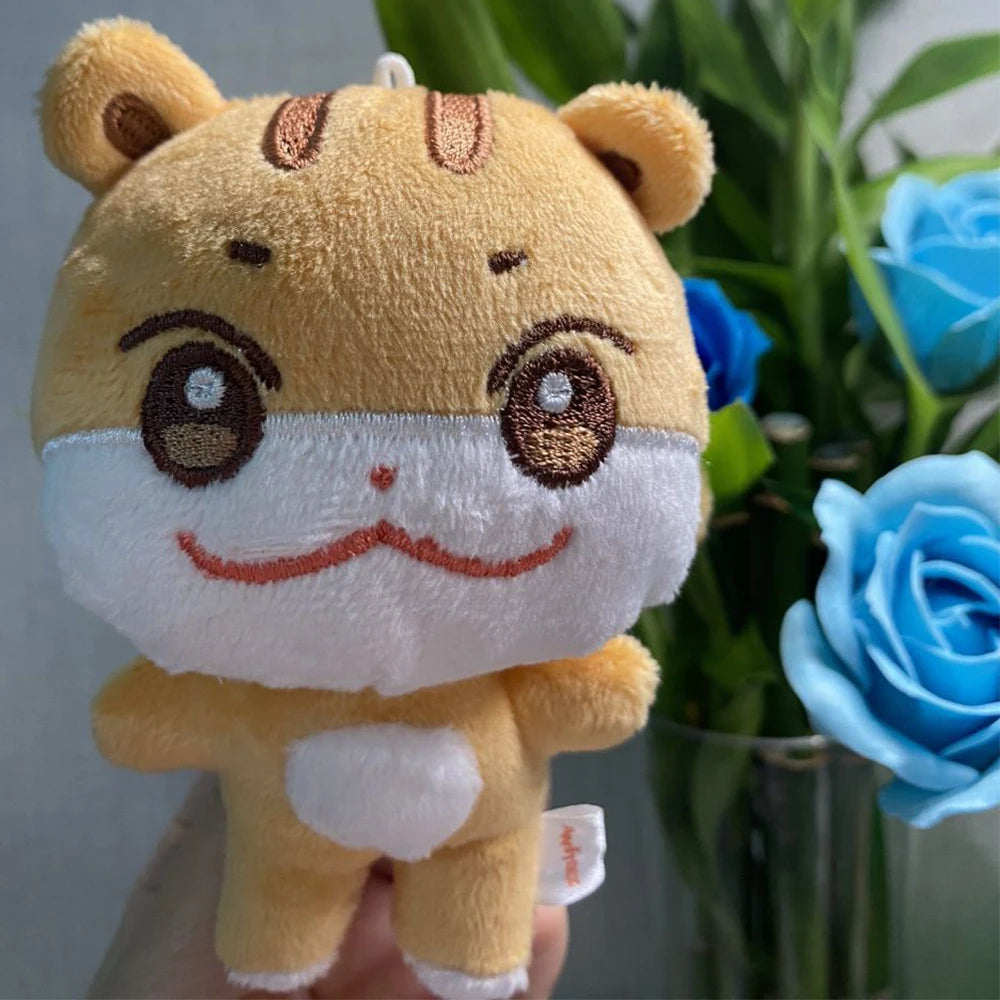 10CM Pop-up Store Doll Keychain ANITEEZ Cartoon Cute Plush Pendant Keyring Bag Accessories Kpop Yunho Yeosang Fans Gifts
