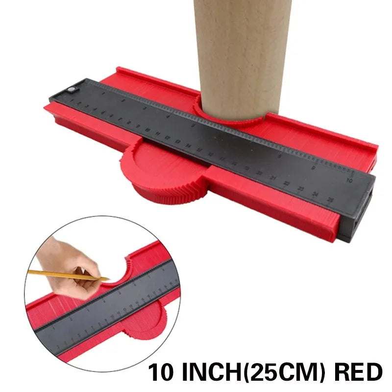 Contour Gauge Line Copier Ruler Cutting & Measuring Tool