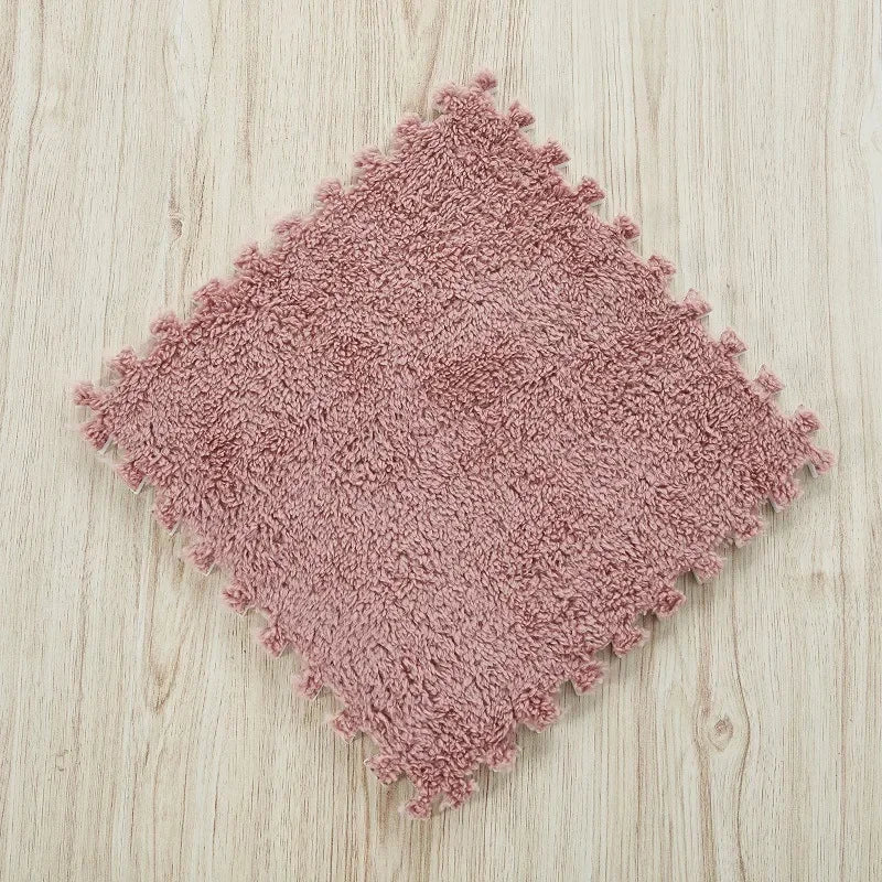 Soft Plush Mat Puzzle Carpet Warm Playmat