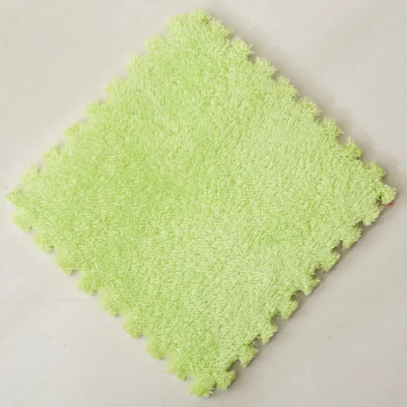 Soft Plush Mat Puzzle Carpet Warm Playmat