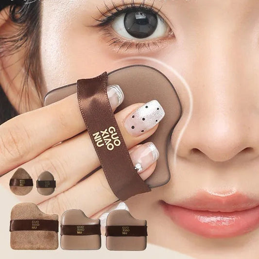 Full Coverage Makeup Blender Puff 6psc Foundation Cosmetic Applicator Tool