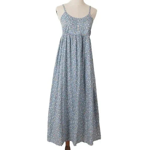 Summer Large Size Long Dress Beach Vacation Floral Dress for Women