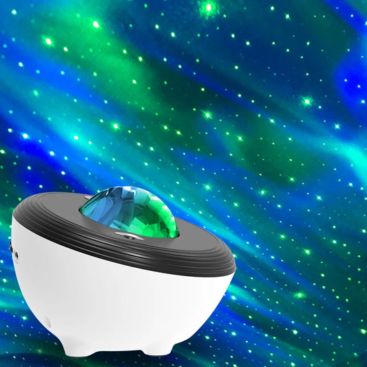 Star Aurora Night Light White Noise Galaxy Projector