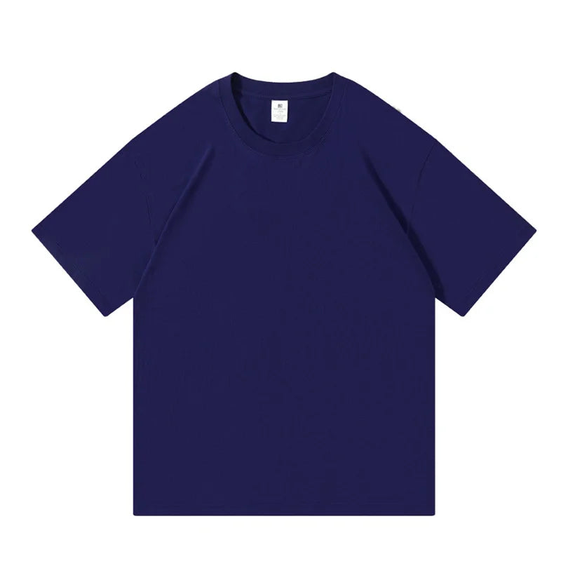 Cotton Women Summer T-shirt Loose Oversized Short-sleeved