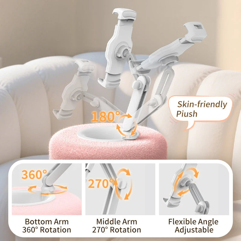 Plush Pillow Mobile Phone Tablet Holder