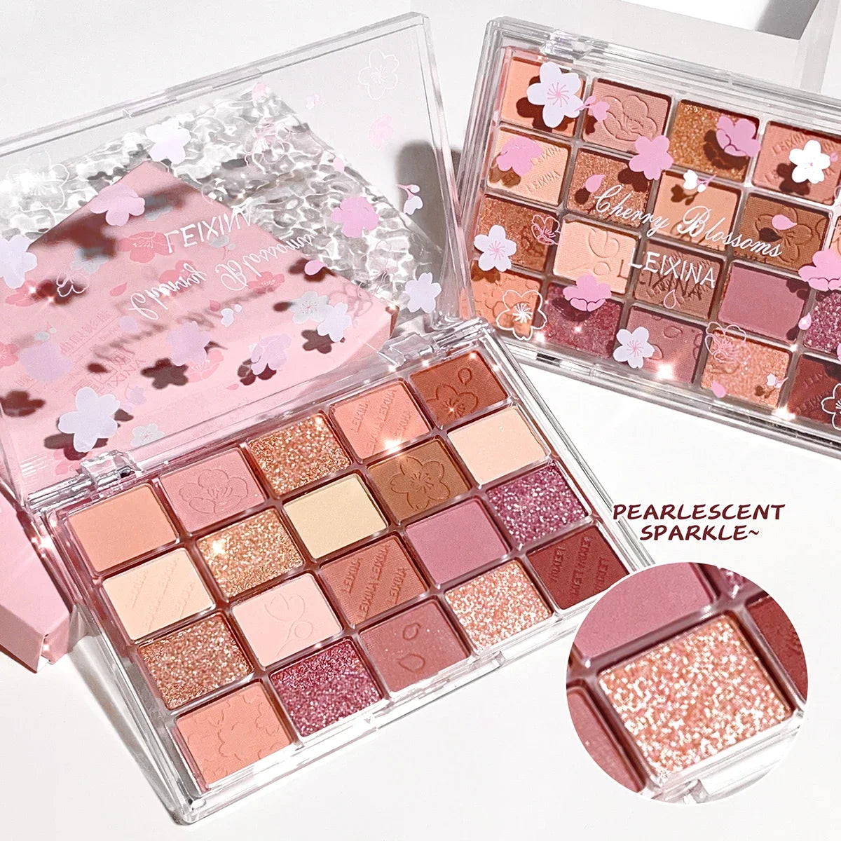 20-Color Eyeshadow Palette – Shimmer & Matte