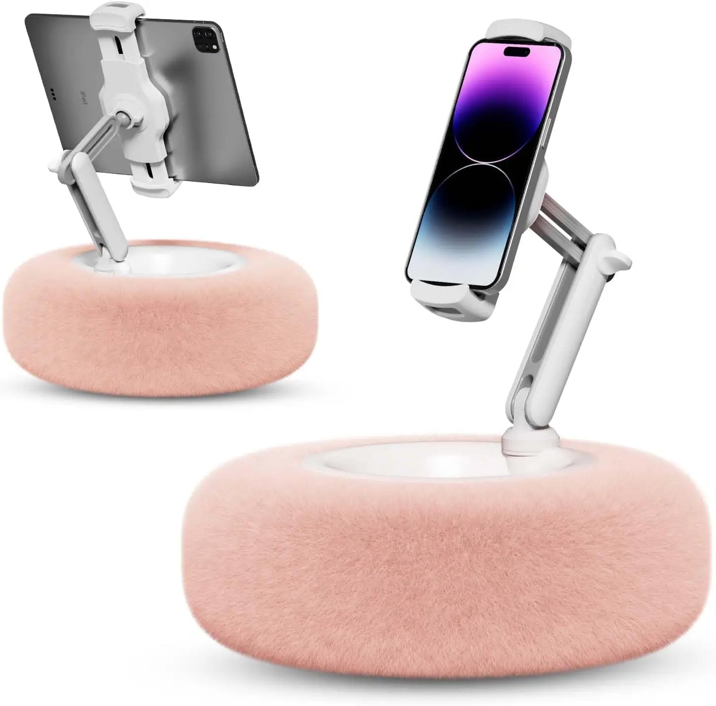 Plush Pillow Mobile Phone Tablet Holder
