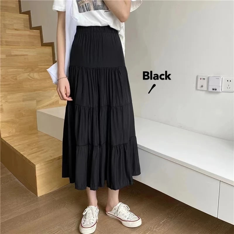 Women Elegant High Waist Skirts