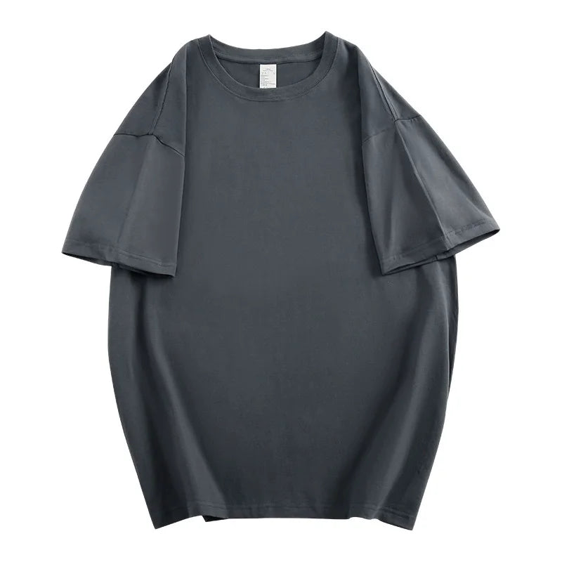 Cotton Women Summer T-shirt Loose Oversized Short-sleeved