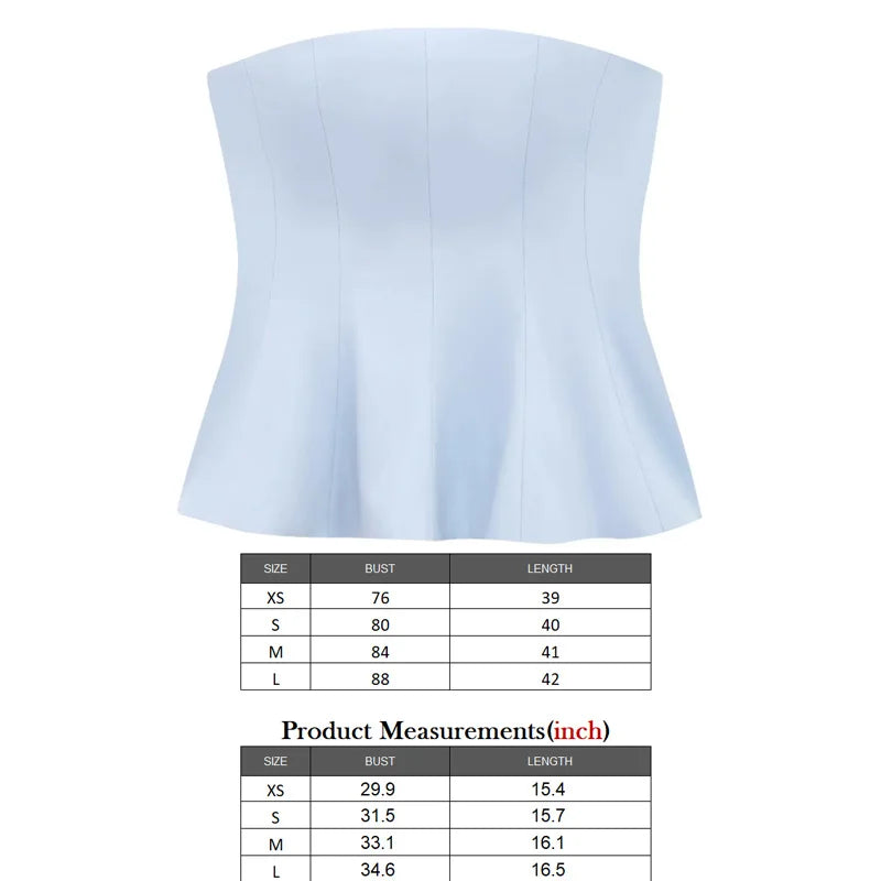 TRAF 2025 Summer Woman Fashion Double Sided Cloth Chest Wrapped Top Casual Slim Sleeveless Camis