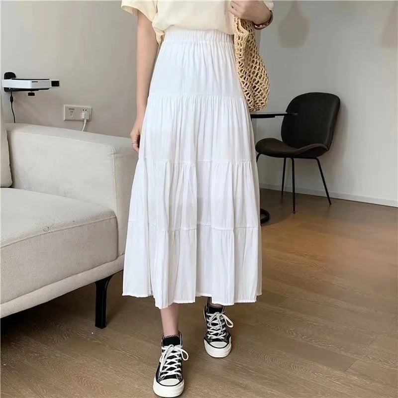 Women Elegant High Waist Skirts