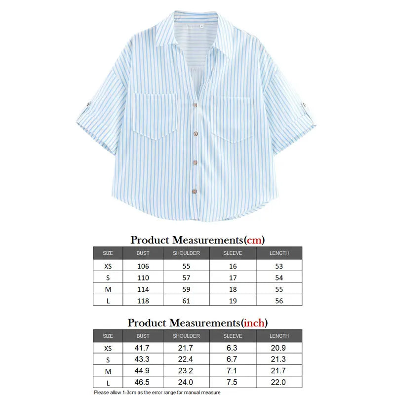 Woman Short Sleeve Oversized Shirts
