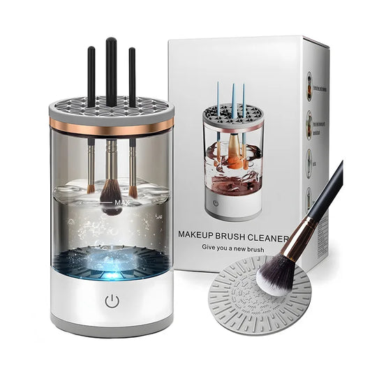 3 In 1 Electric Makeup Brush Cleaner Automatic