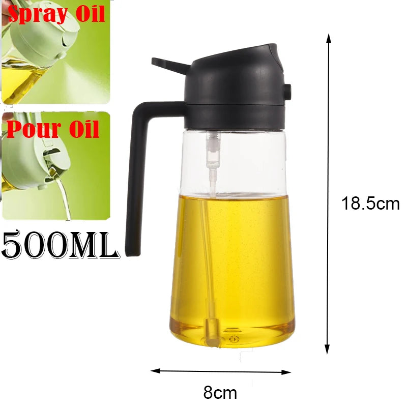 2 in 1 Oil Spray or Pour Duel-Function