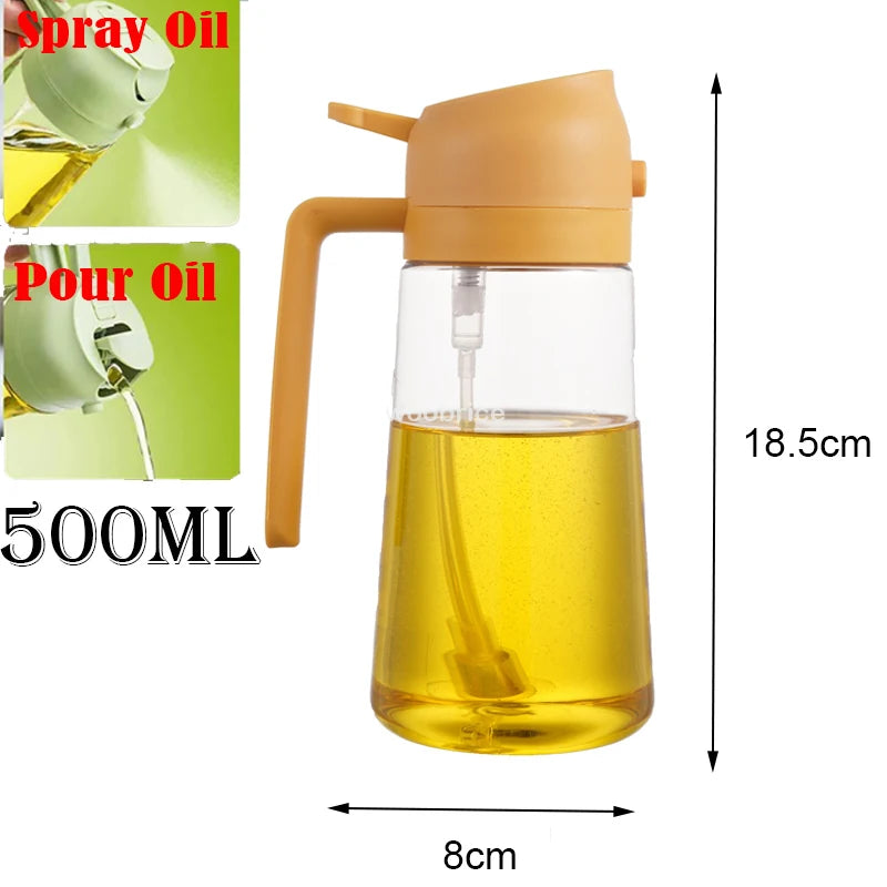 2 in 1 Oil Spray or Pour Duel-Function