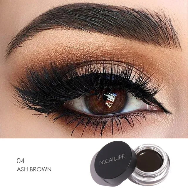 Eyebrow Cream Gel Long-lasting Waterproof With Brushes