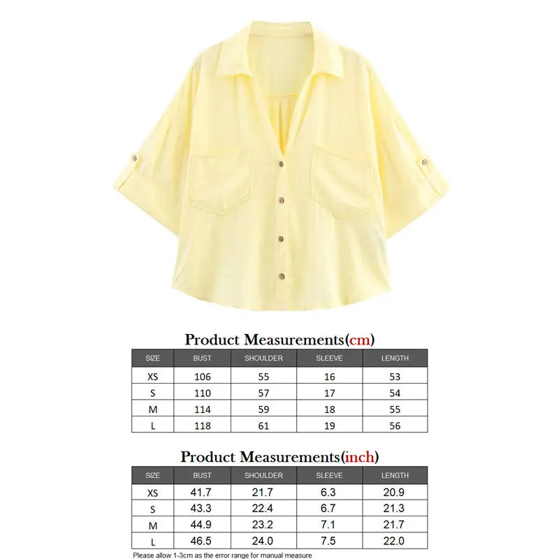 Woman Short Sleeve Oversized Shirts