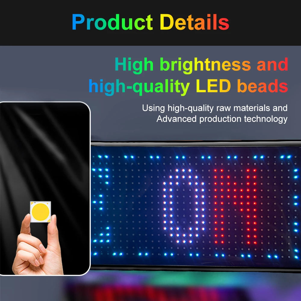 LED Eye Sign Display for Car Truck Accessories