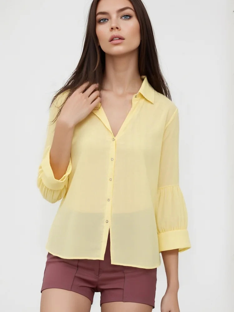 Woman Short Sleeve Oversized Shirts