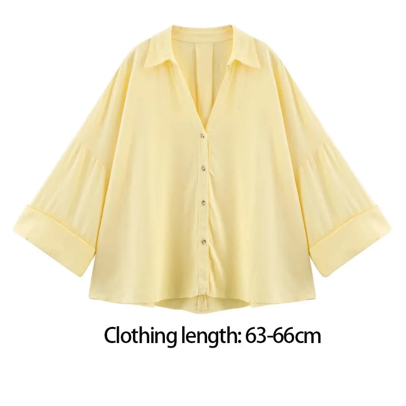 Woman Short Sleeve Oversized Shirts