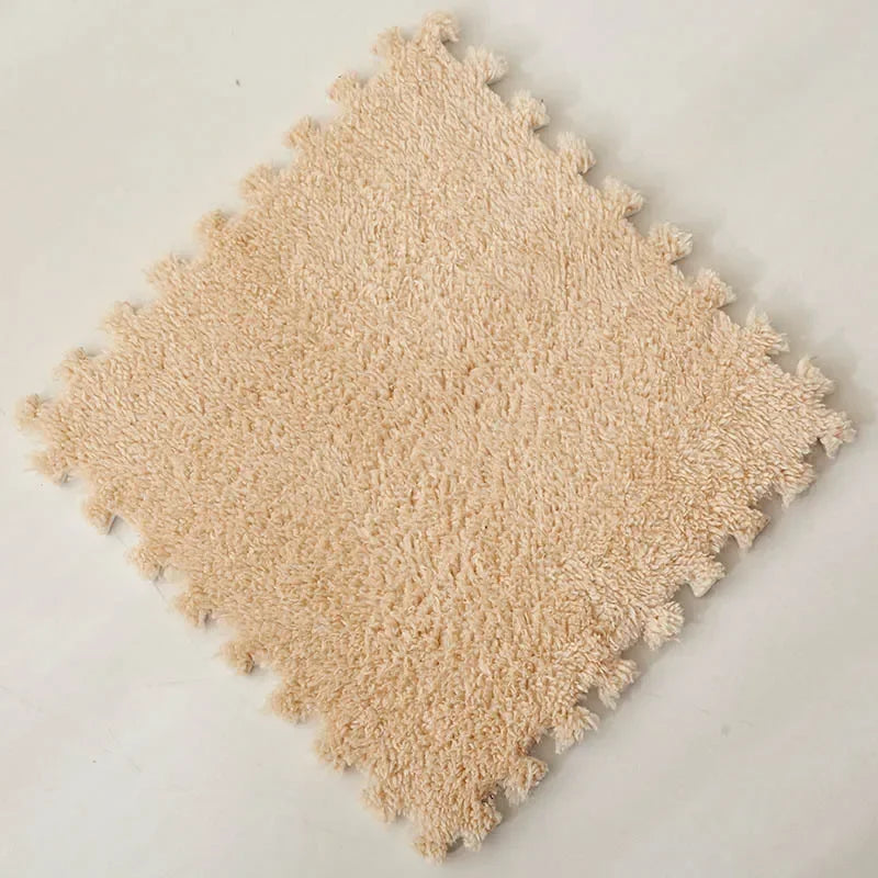 Soft Plush Mat Puzzle Carpet Warm Playmat