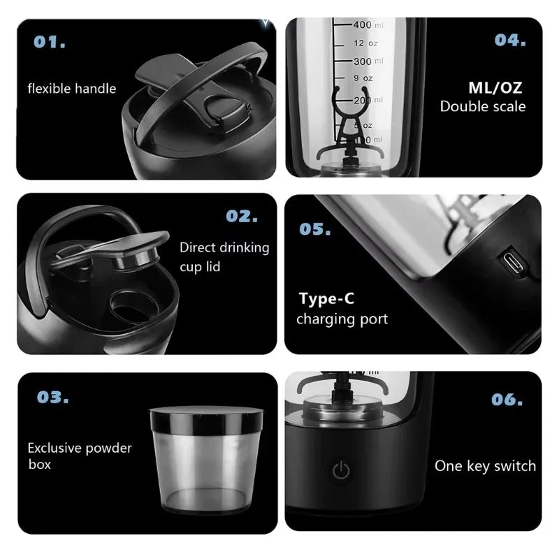 650ML Multifunctional Mixing Cup Automatic